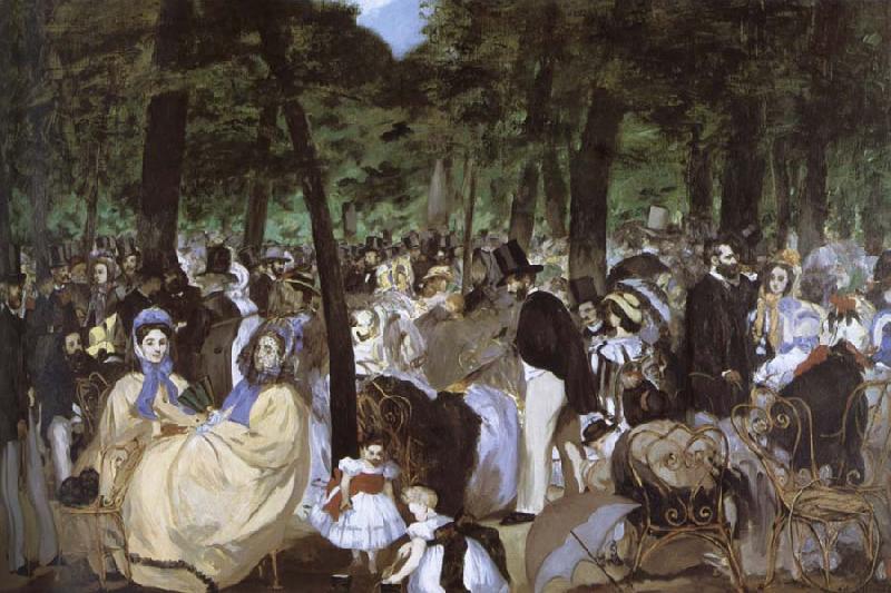 Edouard Manet The Concert oil painting image